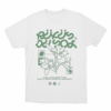Inhale Exhale Flower Tour Unisex T Shirt White
