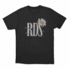 Rds Daisy Spiral Unisex T Shirt Black