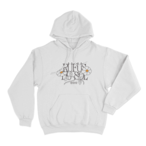 Rufus Du Sol Flower Vine Unisex Hoodie White