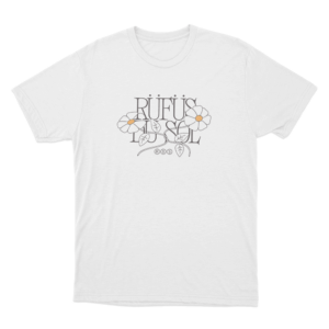 Rufus Du Sol Flower Vine Unisex T Shirt White