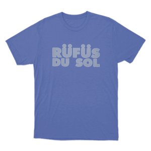 Rufus Du Sol Logo Unisex T Shirt Blue