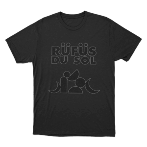 Rufus Du Sol Minimalist Icon Unisex T Shirt Black